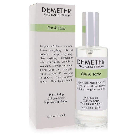Demeter Gin & Tonic Cologne Spray By Demeter for Men 4 oz