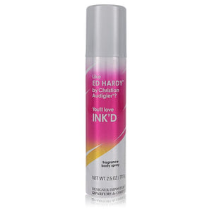 Designer Imposters Ink'd Body Spray By Parfums De Coeur for Women 2.5 oz
