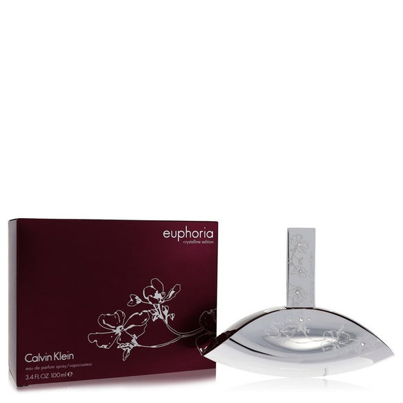 Euphoria Crystalline Eau De Parfum Spray By Calvin Klein for Women 3.4 oz