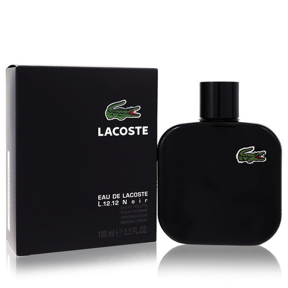 Lacoste Eau De Lacoste L.12.12 Noir Eau De Toilette Spray By Lacoste for Men 3.4 oz
