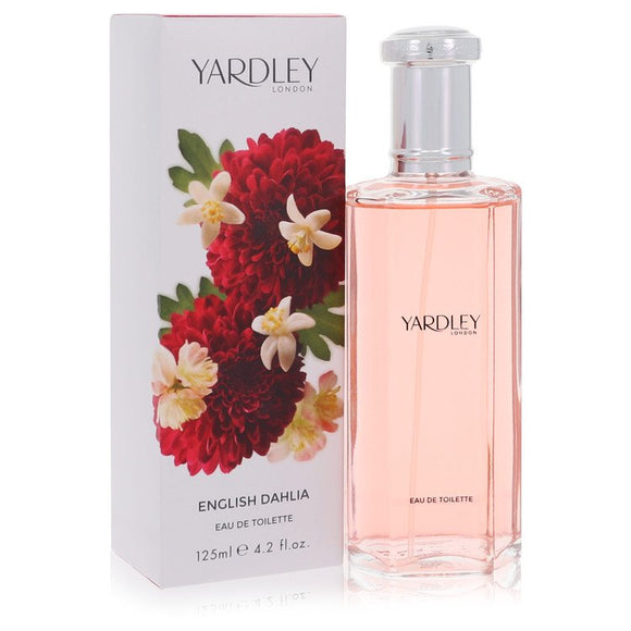 English Dahlia Eau De Toilette Spray By Yardley London for Women 4.2 oz