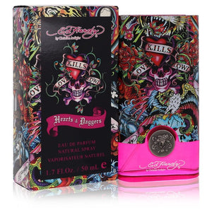 Ed Hardy Hearts & Daggers Eau De Parfum Spray By Christian Audigier for Women 1.7 oz