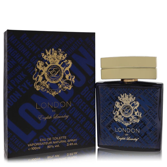 English Laundry London Eau De Toilette Spray By English Laundry for Men 3.4 oz