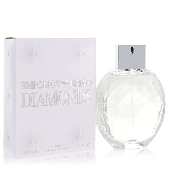 Emporio Armani Diamonds Eau De Parfum Spray By Giorgio Armani for Women 3.4 oz