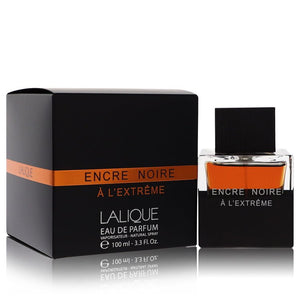 Encre Noire A L'extreme Eau De Parfum Spray By Lalique for Men 3.3 oz