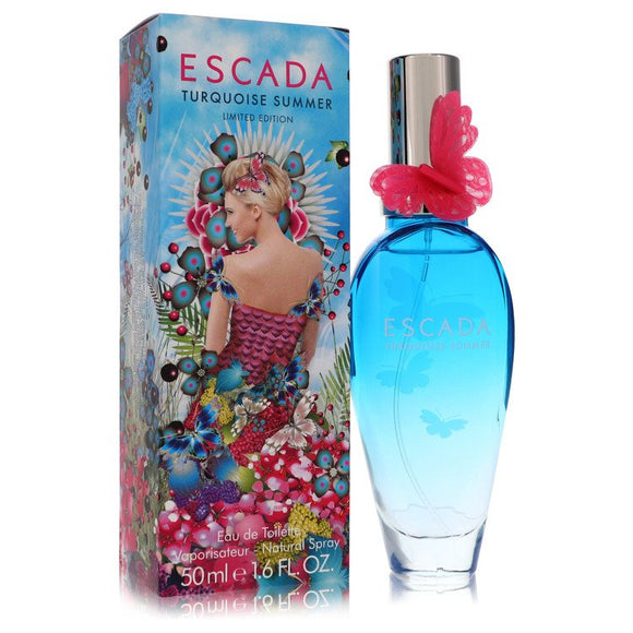 Escada Turquoise Summer Eau De Toilette Spray By Escada for Women 1.6 oz