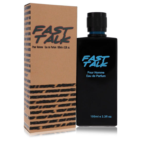 Fast Talk Eau De Parfum Spray By Erica Taylor for Men 3.4 oz