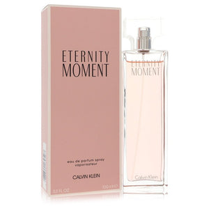 Eternity Moment Eau De Parfum Spray By Calvin Klein for Women 3.4 oz