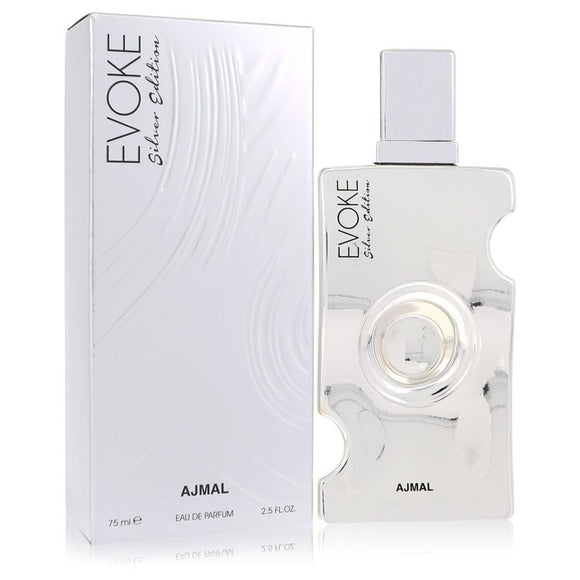 Evoke Silver Edition Eau De Parfum Spray By Ajmal for Women 2.5 oz