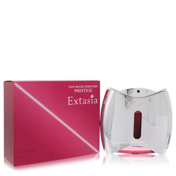Extasia Eau De Parfum Spray By New Brand for Women 3.3 oz