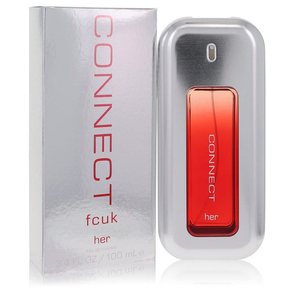 Fcuk Connect Eau De Toilette Spray By French Connection for Women 3.4 oz