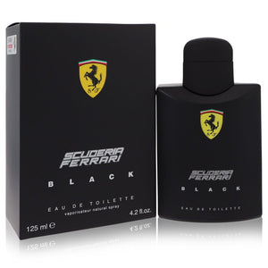 Ferrari Scuderia Black Eau De Toilette Spray By Ferrari for Men 4.2 oz