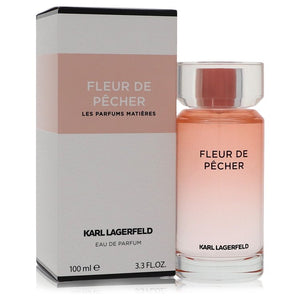 Fleur De Pecher Eau De Parfum Spray By Karl Lagerfeld for Women 3.3 oz