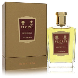 Floris Leather Oud Eau De Parfum Spray By Floris for Women 3.4 oz