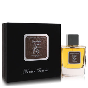 Franck Boclet Leather Eau De Parfum Spray By Franck Boclet for Men 3.4 oz