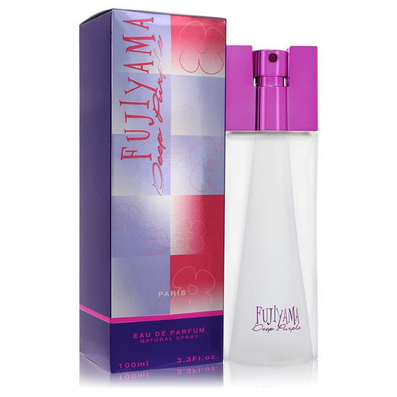 Fujiyama Deep Purple Eau De Parfum Spray By Succes De Paris for Women 3.4 oz