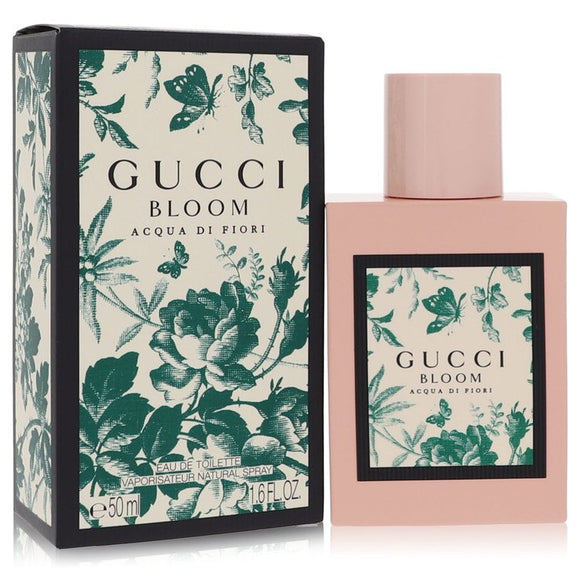 Gucci Bloom Acqua Di Fiori Eau De Toilette Spray By Gucci for Women 1.6 oz