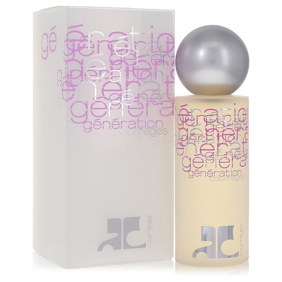 Courreges Generation Eau De Toilette Spray By Courreges for Women 3.4 oz