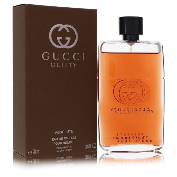 Gucci Guilty Absolute Eau De Parfum Spray By Gucci for Men 3 oz