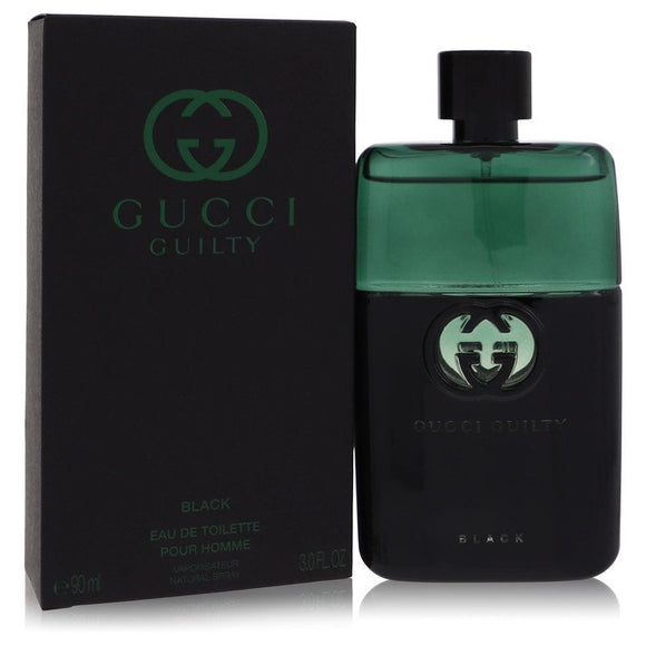Gucci Guilty Black Eau De Toilette Spray By Gucci for Men 3 oz