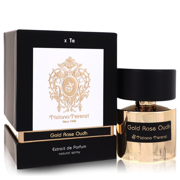 Gold Rose Oudh Eau De Parfum Spray (Unisex) By Tiziana Terenzi for Women 3.38 oz