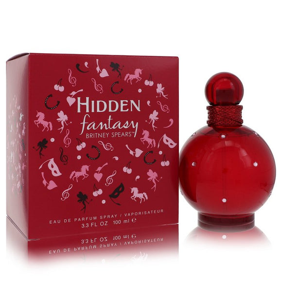 Hidden Fantasy Eau De Parfum Spray By Britney Spears for Women 3.4 oz