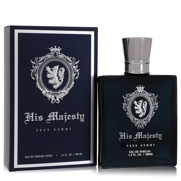 His Majesty Eau De Parfum Spray By YZY Perfume for Men 3.4 oz