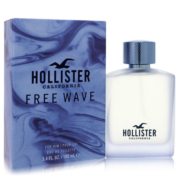 Hollister Free Wave Eau De Toilette Spray By Hollister for Men 3.4 oz