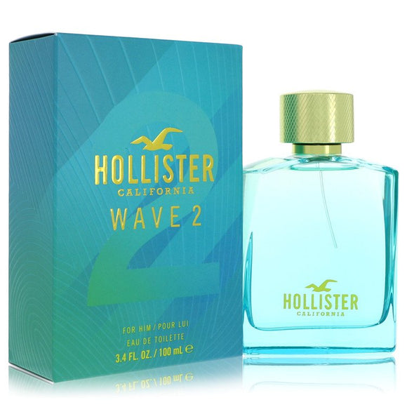 Hollister Wave 2 Eau De Toilette Spray By Hollister for Men 3.4 oz
