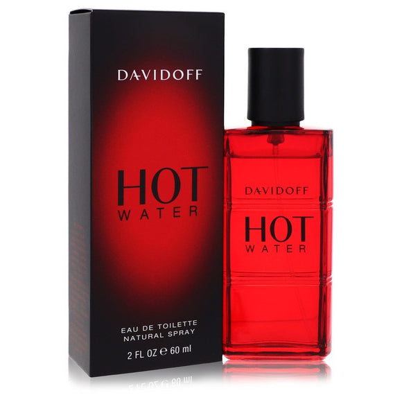 Hot Water Eau De Toilette Spray By Davidoff for Men 2 oz