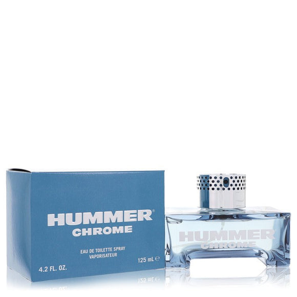 Hummer Chrome Cologne By Hummer Eau De Toilette Spray for Men 4.2 oz