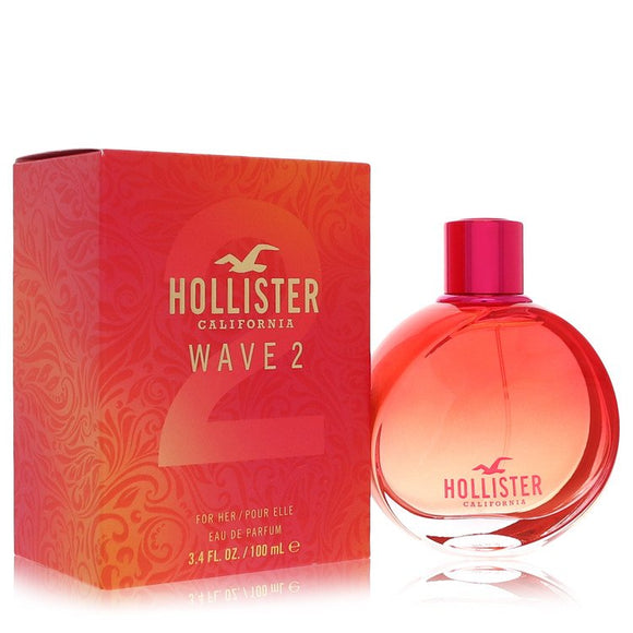 Hollister Wave 2 Perfume By Hollister Eau De Parfum Spray for Women 3.4 oz