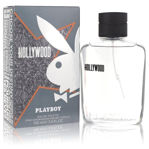 Hollywood Playboy Eau De Toilette Spray By Playboy for Men 3.4 oz