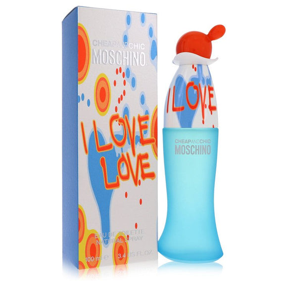 I Love Love Eau De Toilette Spray By Moschino for Women 3.4 oz