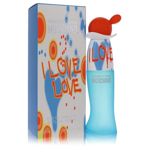 I Love Love Eau De Toilette Spray By Moschino for Women 1 oz