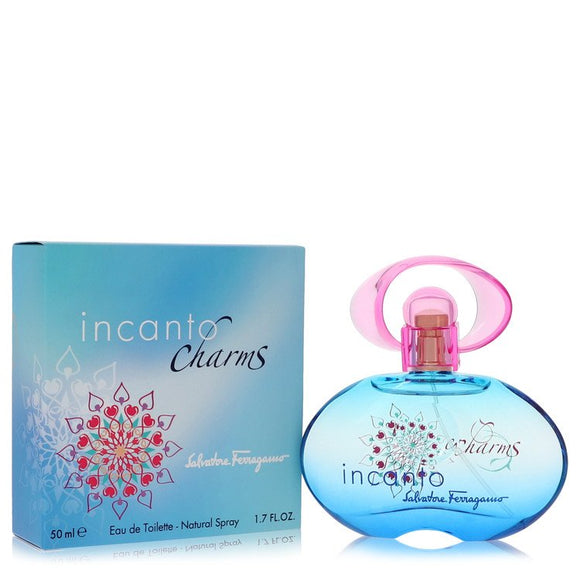 Incanto Charms Eau De Toilette Spray By Salvatore Ferragamo for Women 1.7 oz