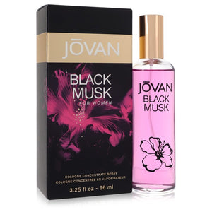 Jovan Black Musk Cologne Concentrate Spray By Jovan for Women 3.25 oz