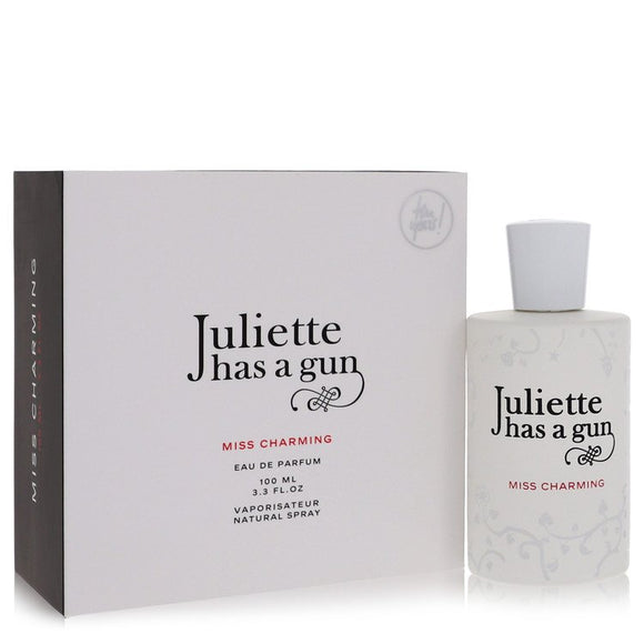 Miss Charming Eau De Parfum Spray By Juliette Has a Gun for Women 3.4 oz