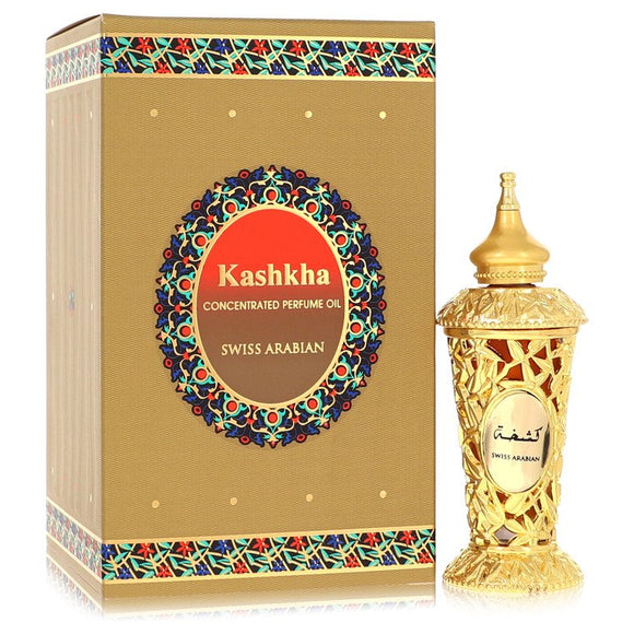 Swiss Arabian Kashkha Concentrated Perfume Oil (Unisex) By Swiss Arabian for Men 0.6 oz
