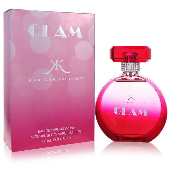 Kim Kardashian Glam Eau De Parfum Spray By Kim Kardashian for Women 3.4 oz