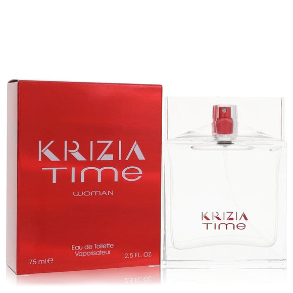 Krizia Time Eau De Toilette Spray By Krizia for Women 2.5 oz