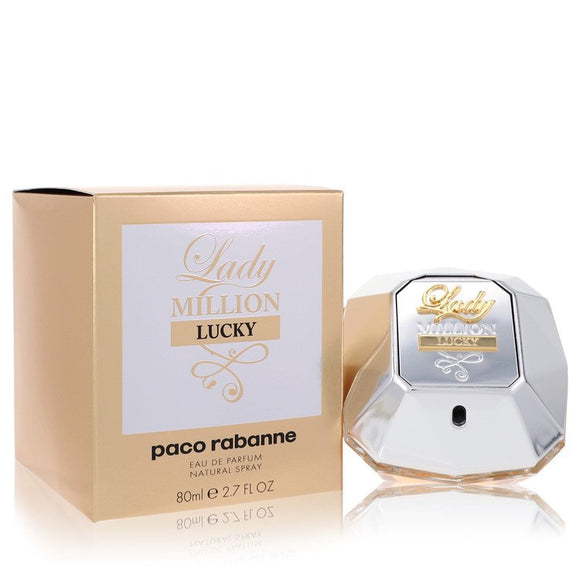 Lady Million Lucky Eau De Parfum Spray By Paco Rabanne for Women 2.7 oz