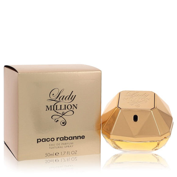 Lady Million Eau De Parfum Spray By Paco Rabanne for Women 1.7 oz
