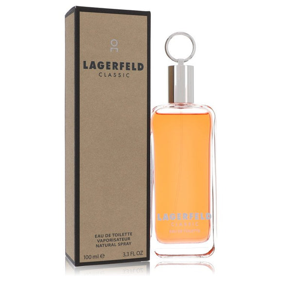 Lagerfeld Eau De Toilette Spray By Karl Lagerfeld for Men 3.3 oz