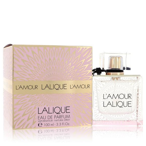 Lalique L'amour Eau De Parfum Spray By Lalique for Women 3.3 oz