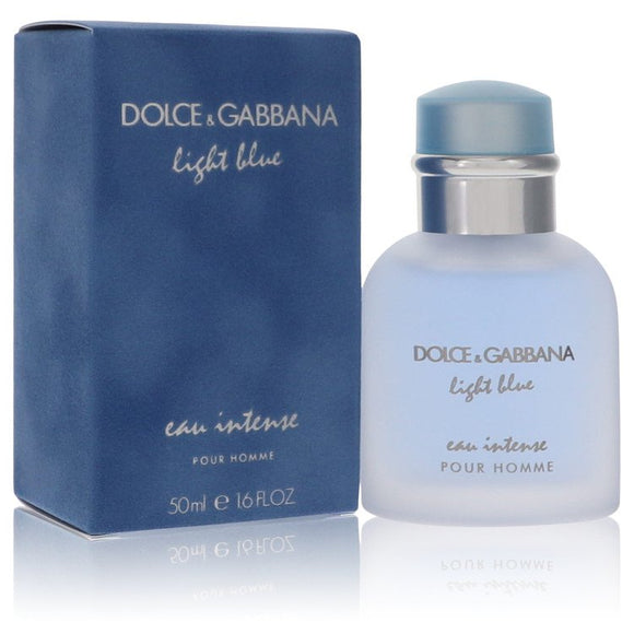 Light Blue Eau Intense Eau De Parfum Spray By Dolce & Gabbana for Men 1.7 oz