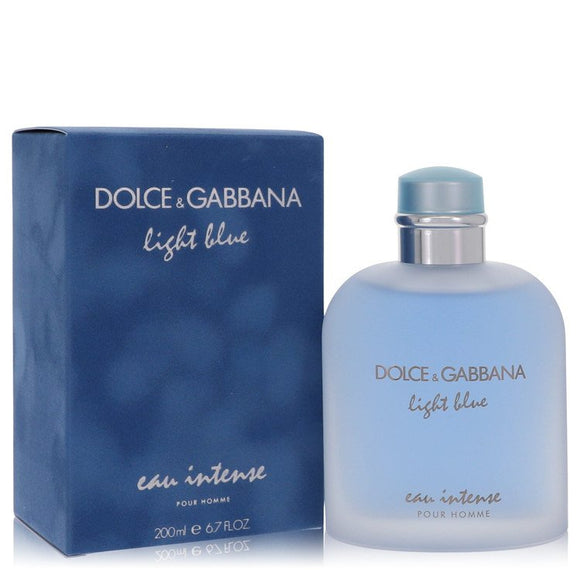 Light Blue Eau Intense Eau De Parfum Spray By Dolce & Gabbana for Men 6.7 oz