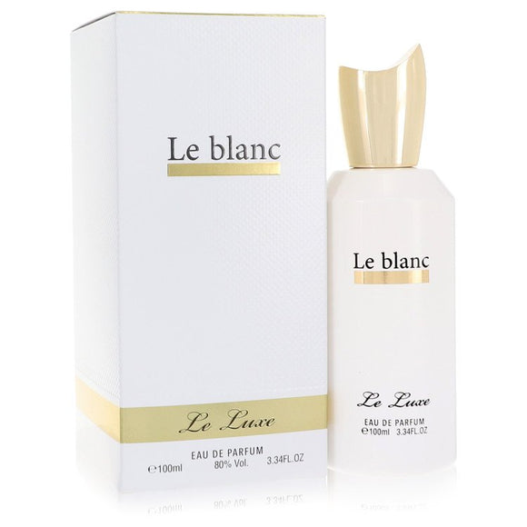 Le Luxe Le Blanc Eau De Parfum Spray By Le Luxe for Women 3.4 oz