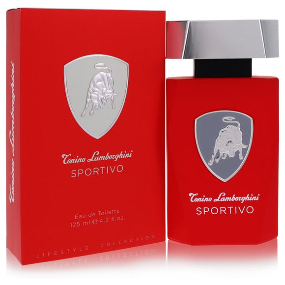 Lamborghini Sportivo Eau De Toilette Spray By Tonino Lamborghini for Men 4.2 oz