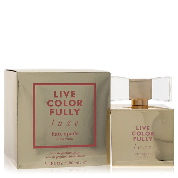 Live Colorfully Luxe Eau De Parfum Spray By Kate Spade for Women 3.4 oz
